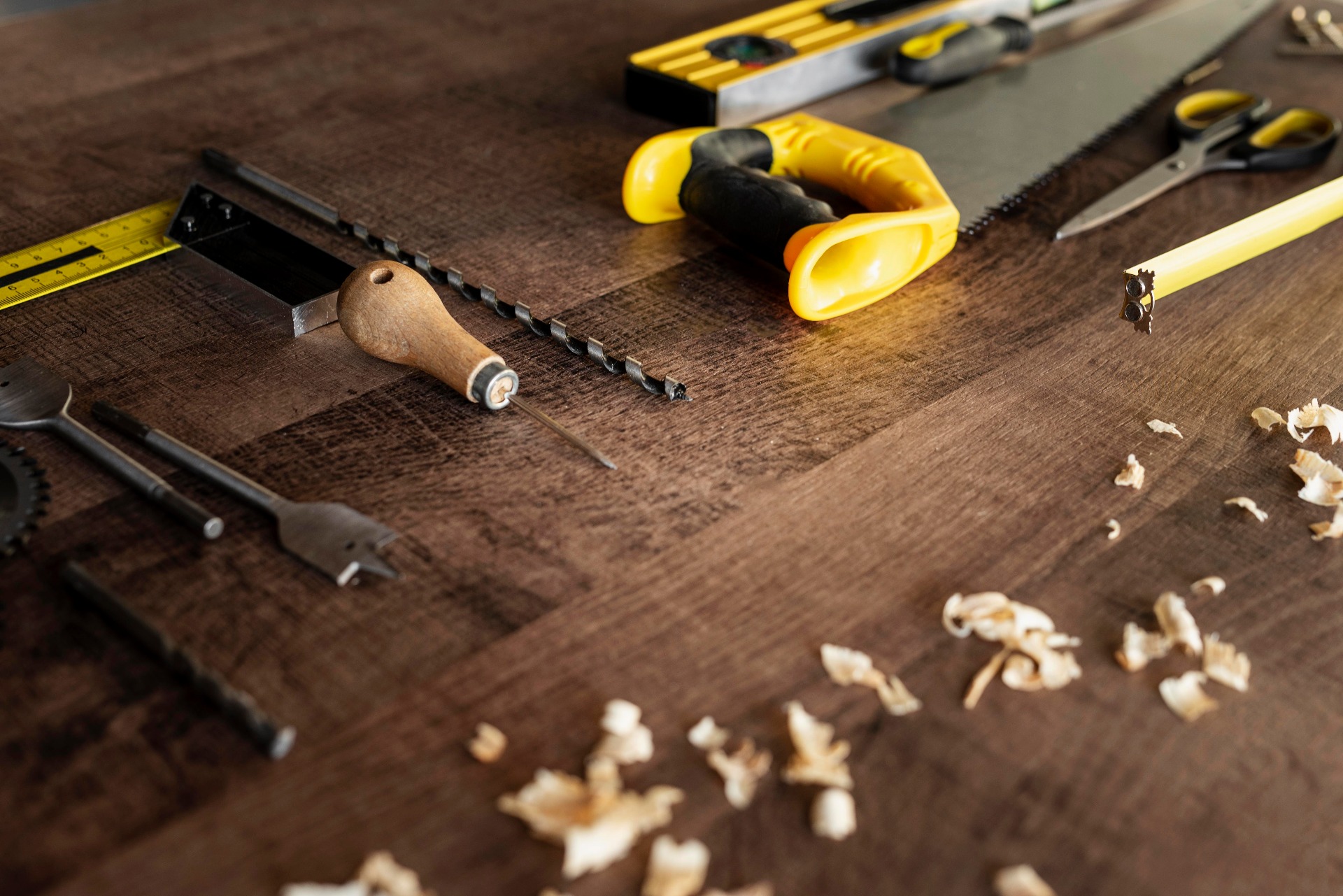 Getting comfy with wood and tools feels like meeting a new friend