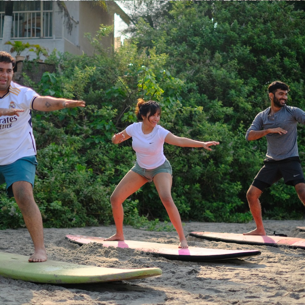 Warming Up and Learning the Basics on Land