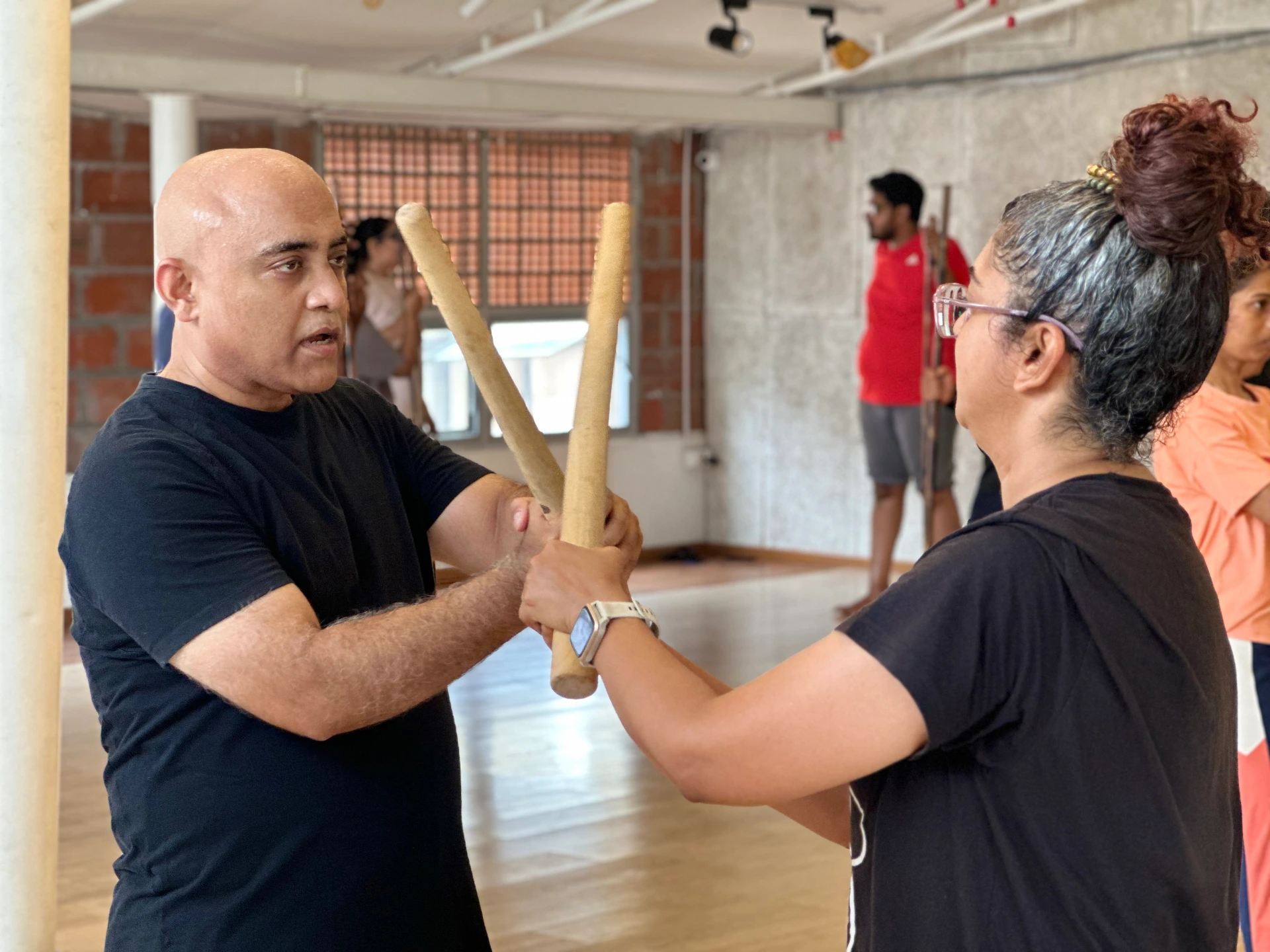 Oh, And Then Comes The Wooden Weapons Training